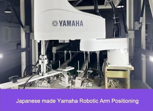 Yamaha Visual Positioning for Box Assembly Automation