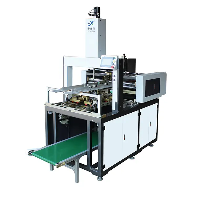 Small-Batch Orders? 10s Mold Change | Flexible Rigid Box Corner Pasting Machine