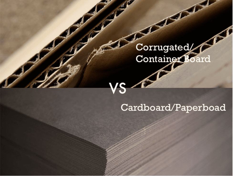 Cardboard vs Corrugated